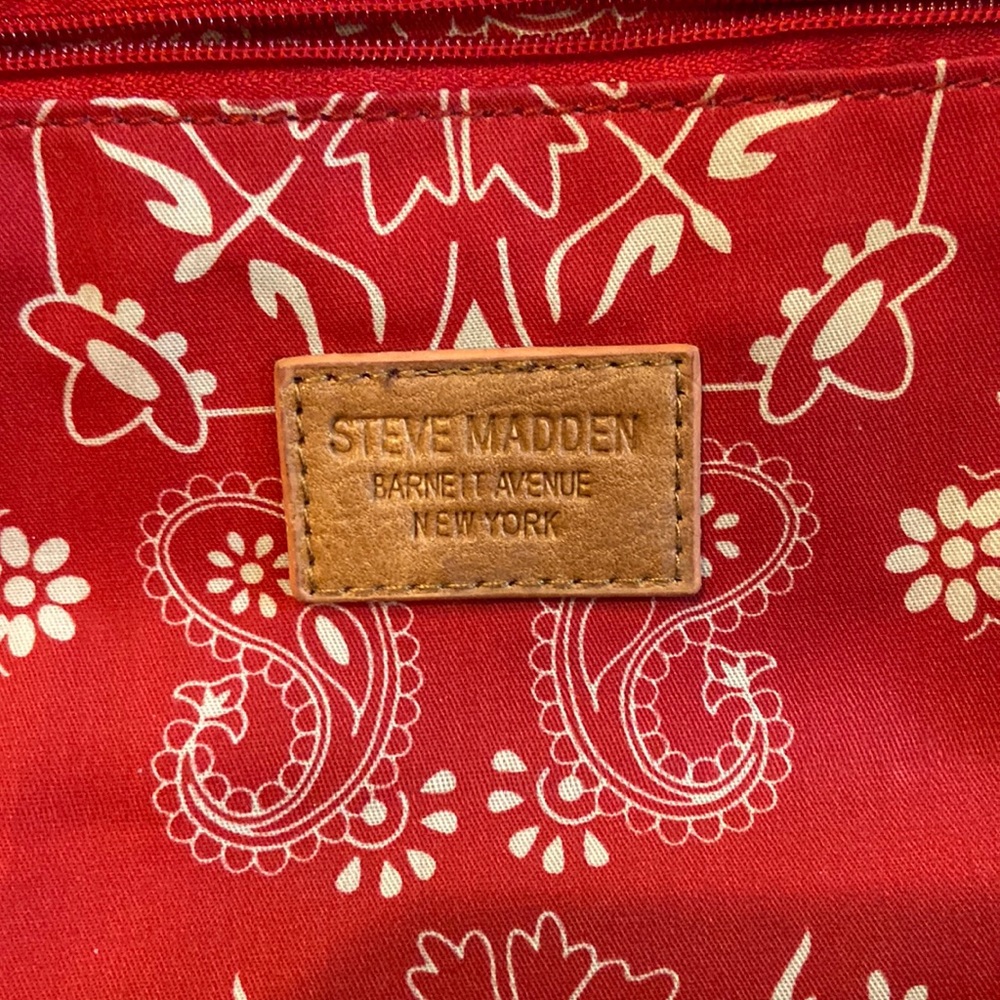 Brand new distress, Steve Madden backpack.